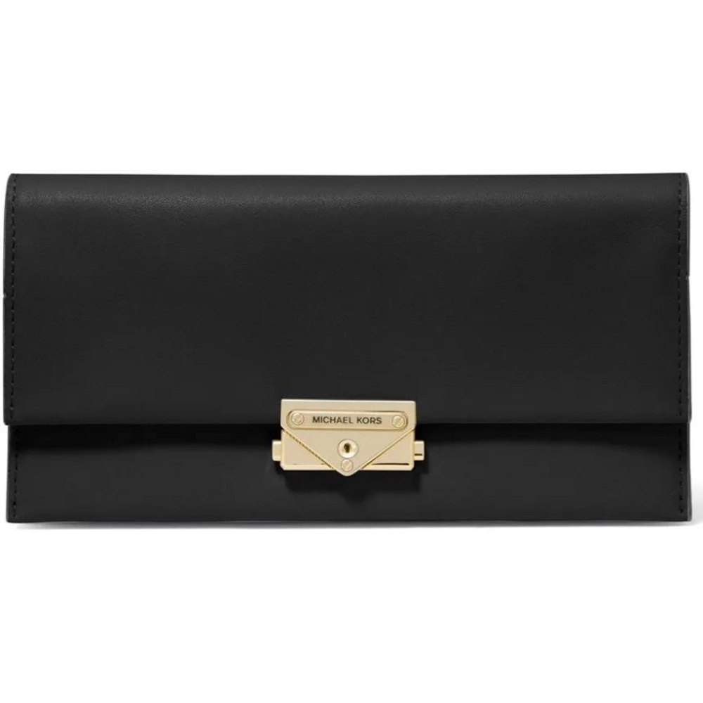 Michael Kors Black Cece Clutch Crossbody